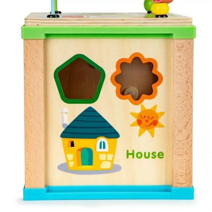 Ecotoys - Motorická edukační kostka Zvířátka