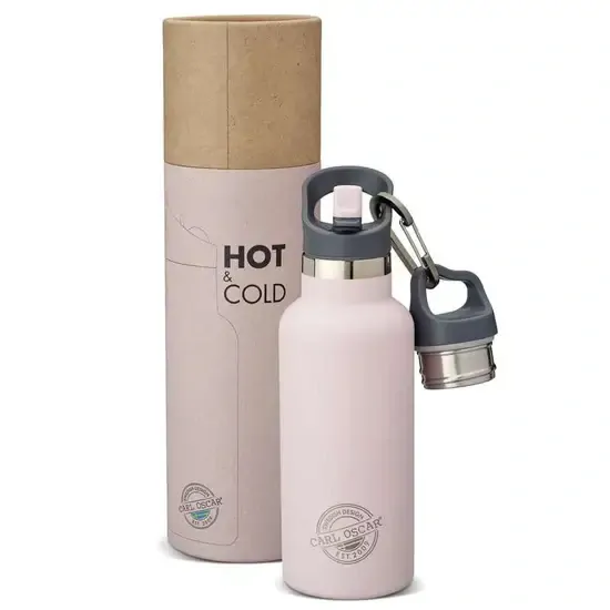 Carl Oscar Nerezová termoska TEMPflask 0,5 L - Pink