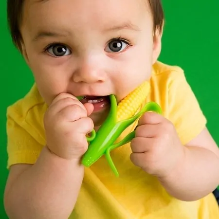 Baby Banana Tréninkový zubní kartáček - Kukuřice