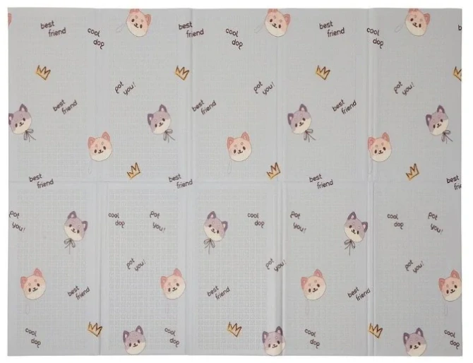 Lalalu Skládací podložka Puppies 200x150 cm