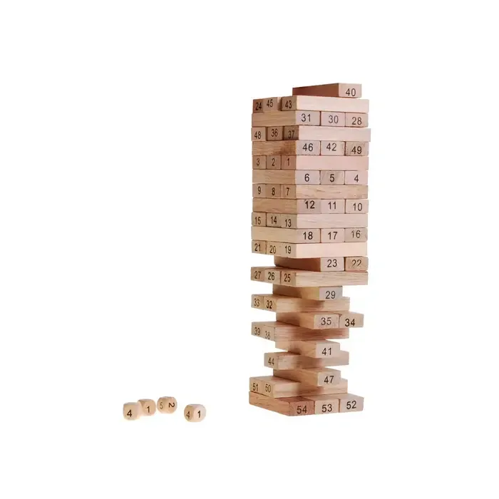 Jenga věž - dřevěná, velká
