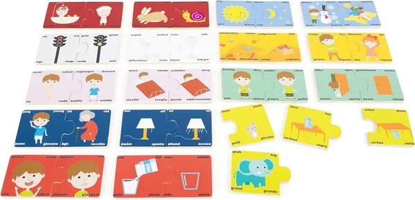 Legler - Výukové puzzle Protiklady
