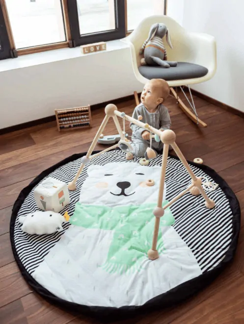 Vak na hračky/podložka na hraní Play&Go Soft - Polar Bear