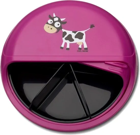 Carl Oscar Svačinový box Snack Disc - Purple
