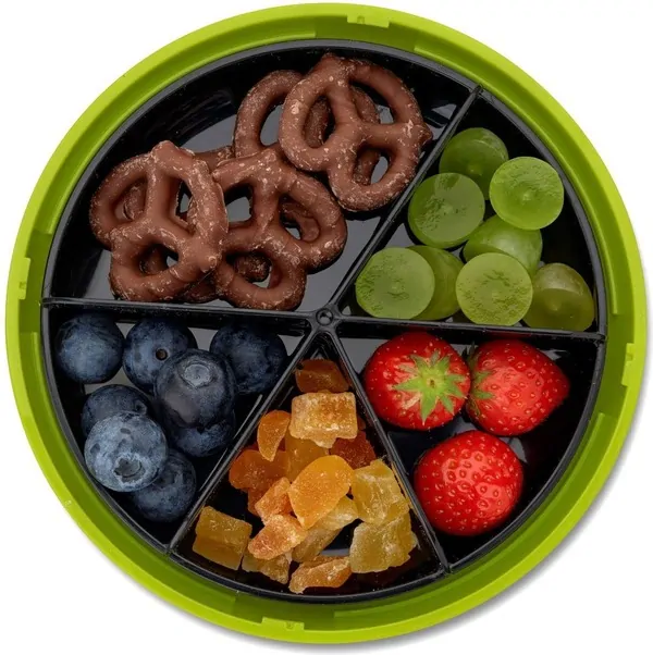 Carl Oscar Svačinový box Snack Disc - Lime