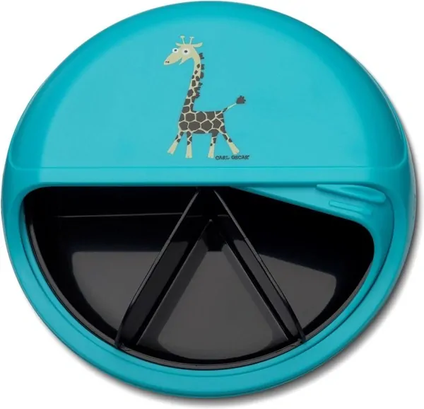 Carl Oscar Svačinový box Snack Disc - Turquoise