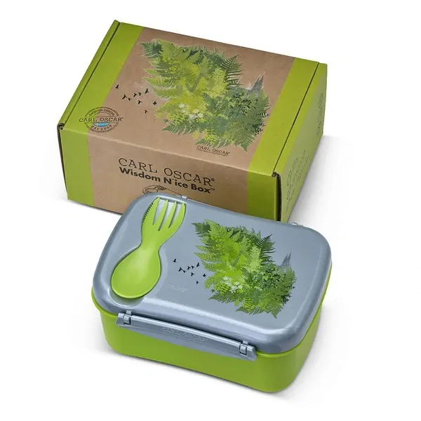 Carl Oscar Svačinový box N´ice box s chladicí části - Nature