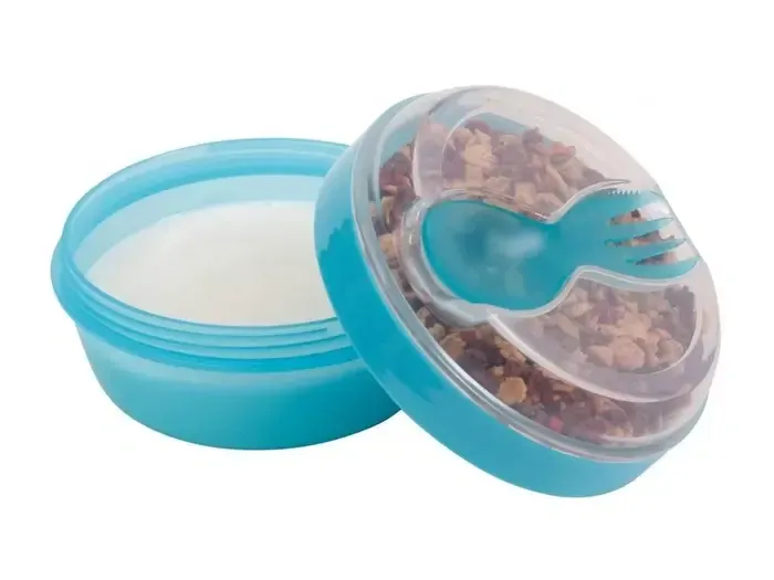 Carl Oscar Svačinový box N'ice Cup s chladící části - Turquoise