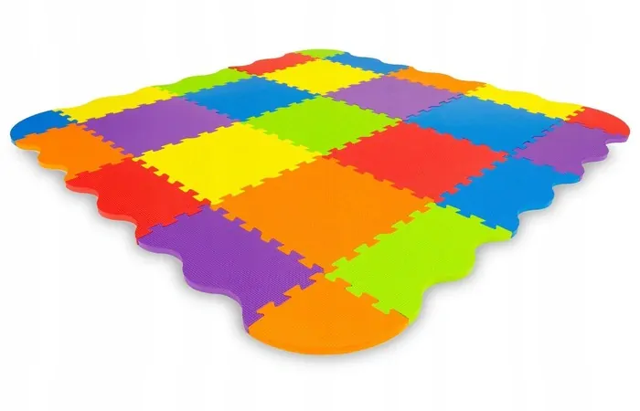 Eco Toys Pěnové puzzle na zem s mantinely - 91 x 91 cm
