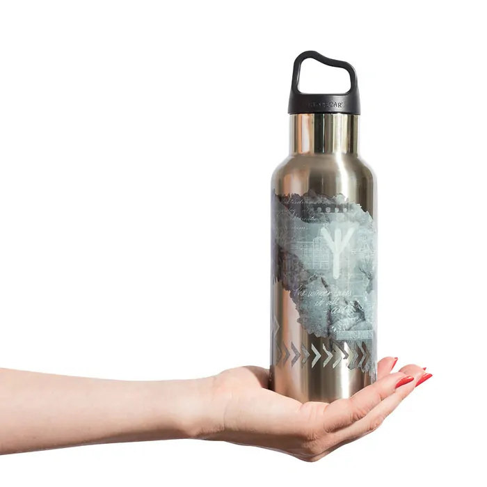 Carl Oscar Nerezová termoska Wisdom TEMPflask 0,5 L - Strenght