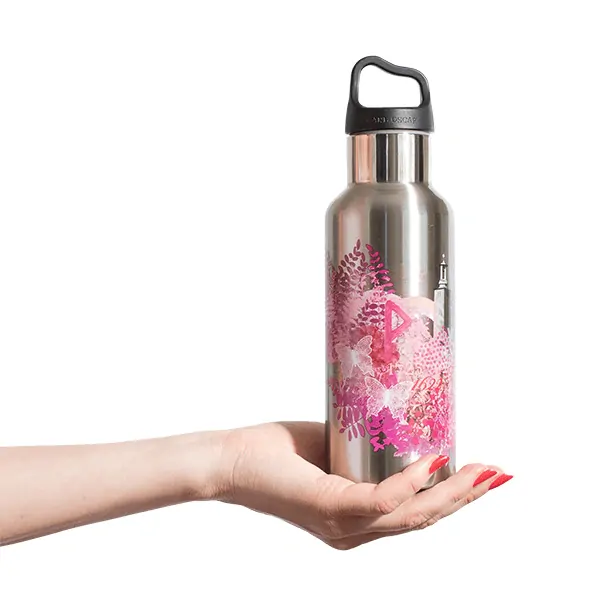 Carl Oscar Nerezová termoska Wisdom TEMPflask 0,5 L - Love