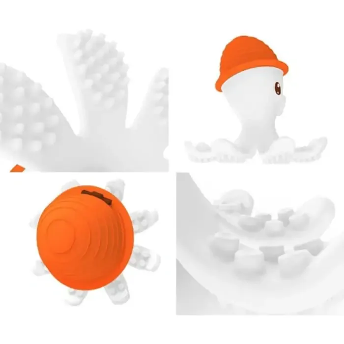 Mömbella kousátko a hračka Chobotnice - Orange