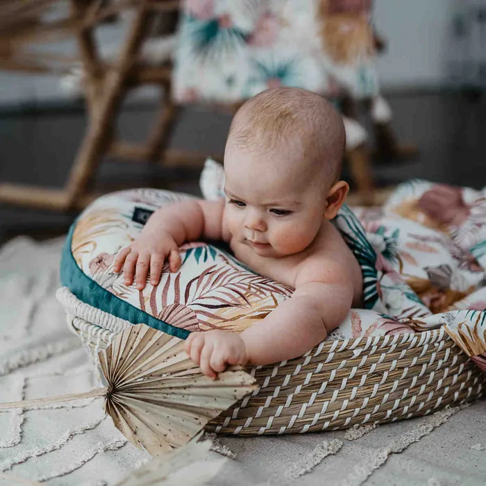 La Millou multifunkční kojící polštář Bamboo Grandma Dana´s Hen - La Selva/Ecru