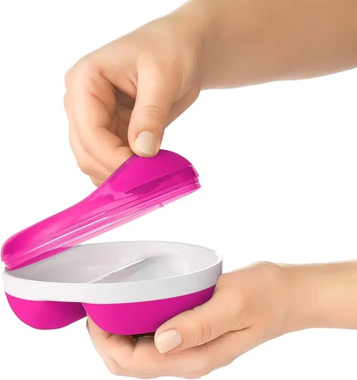 OXO Jídelní miska pro děti - Pink