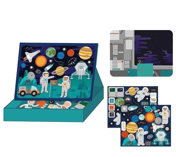 Petit Collage - Magnetická tabulka Vesmír