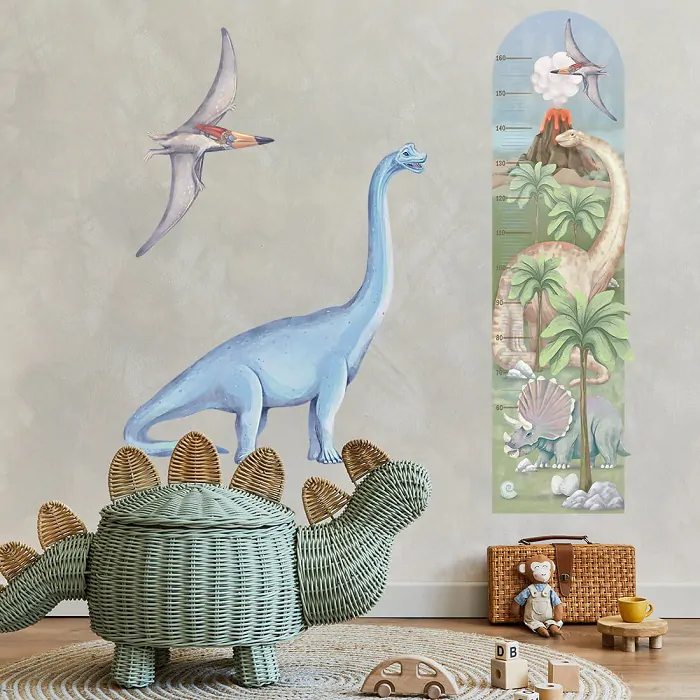 Samolepka na zeď metr - Dinosauři