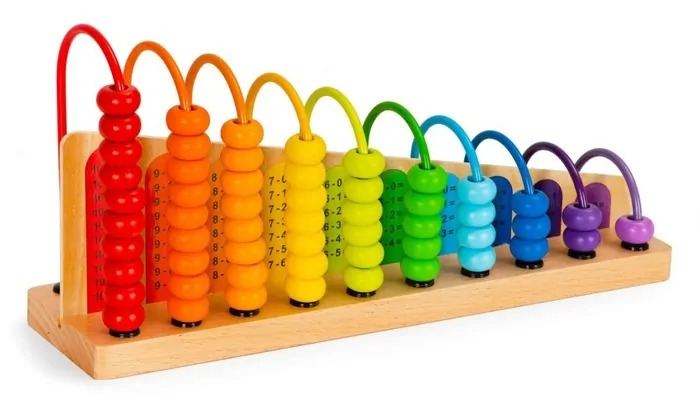 Dřevěné počítadlo Ecotoys