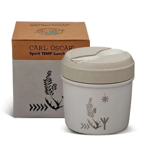 Carl Oscar Termoska na jídlo TEMP LunchJar Spirit 0,5 l - Grey/Power