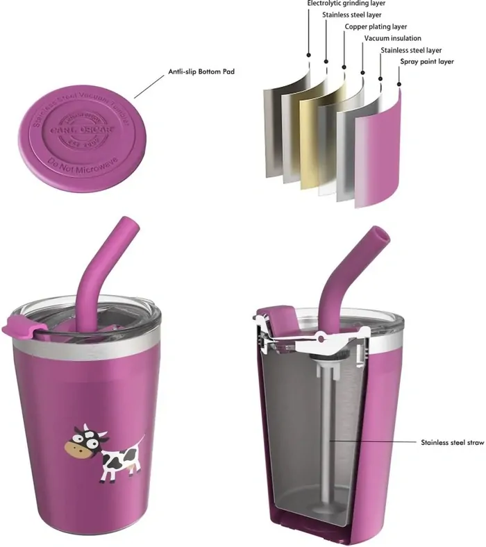 Carl Oscar Termohrnek Tumbler 0,25l - Purple