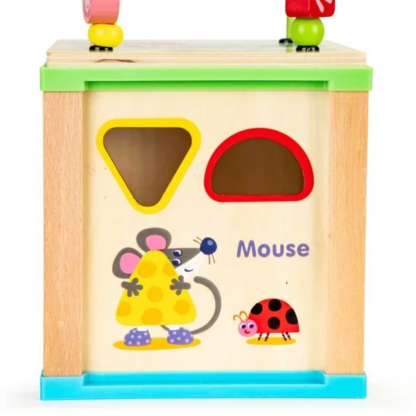 Ecotoys - Motorická edukační kostka Zvířátka