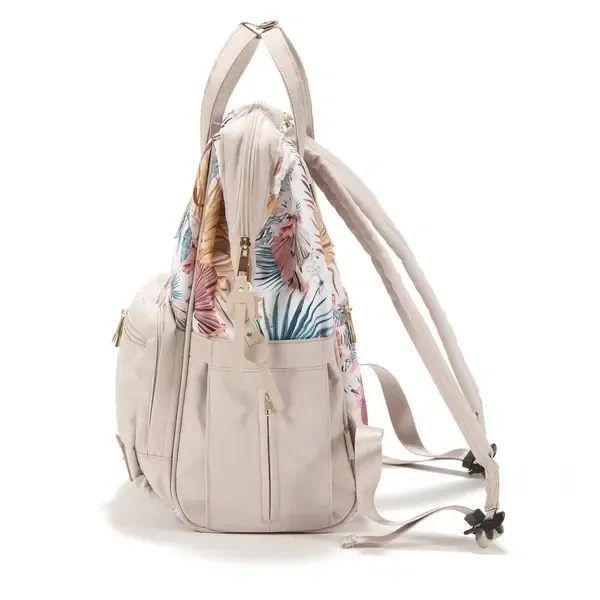 La Millou Multifunkční batoh Dolce Vita - Boho Palms Light