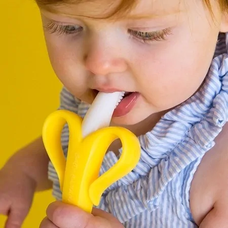 Baby Banana Tréninkový zubní kartáček - Banana