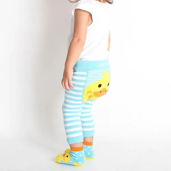 Zoocchini Legíny a ponožky - Kachnička, 6-12 m.