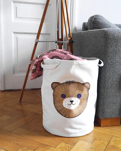 Gugu the Hero Koš na hračky 2.0 - Teddy