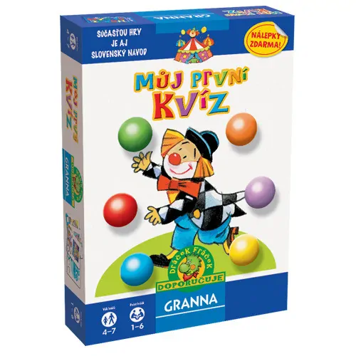 Stolní hra Granna - Můj první kvíz