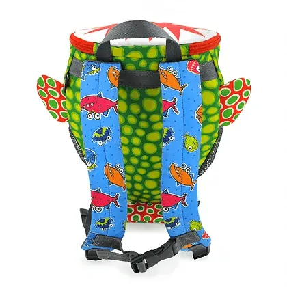 Hugger Dětský batoh Little Monster - Monster Fish