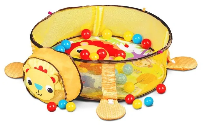 Eco Toys Hrací ohrádka s míčky - Lev