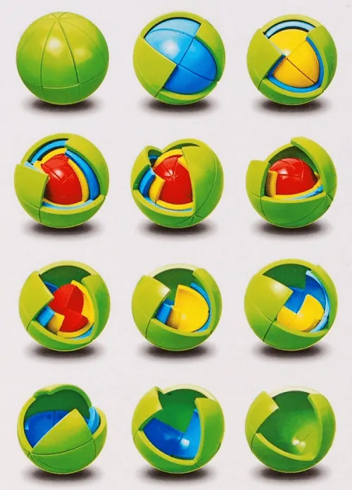 Puzzle ball, 3D hlavolam