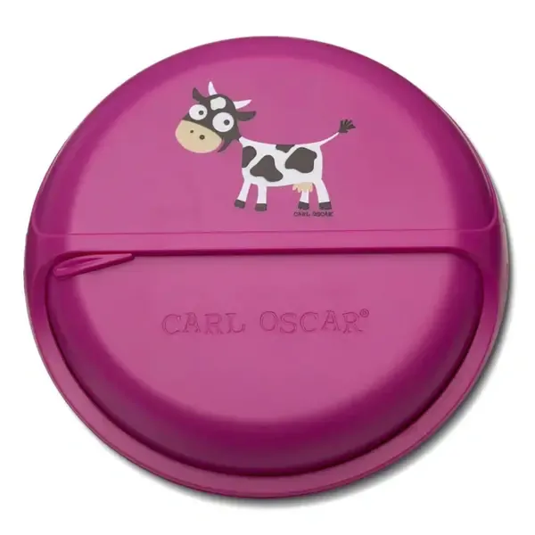 Carl Oscar Svačinový box Snack Disc - Purple