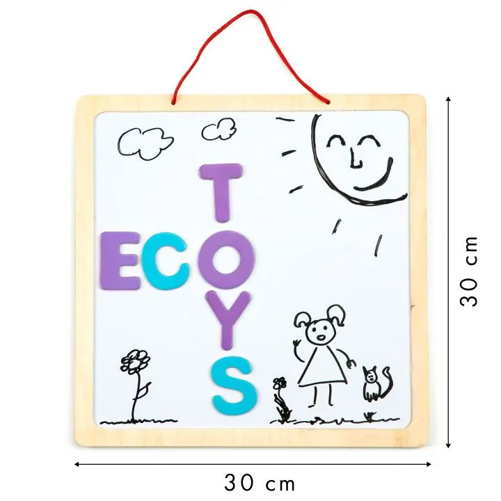 Dřevěná, oboustranná tabulka - EcoToys