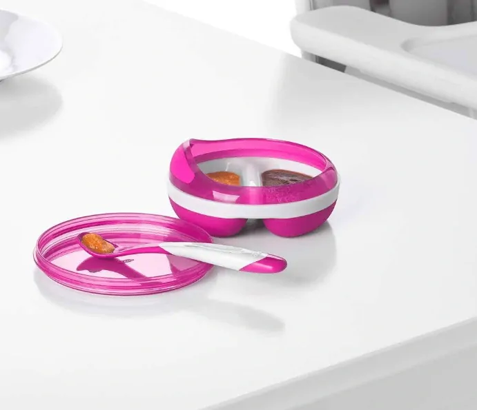 OXO Jídelní miska pro děti - Pink