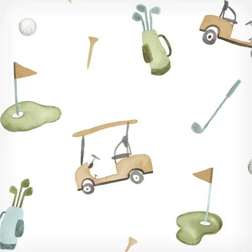 Lulujo Bambusovo-mušelínová zavinovačka/plena - Golf 120x120 cm