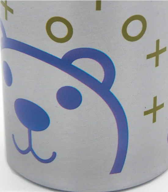 Oops Dětská láhev z nerezové oceli 500 ml - Medvěd