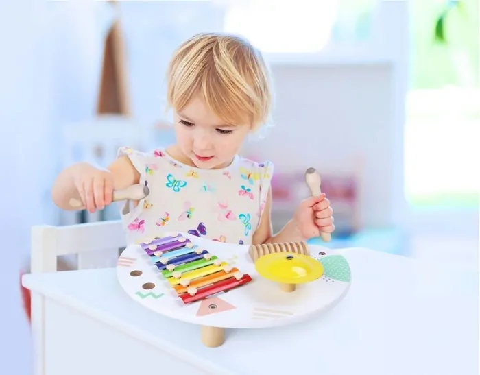 Dřevěný hudební stůl Ecotoys