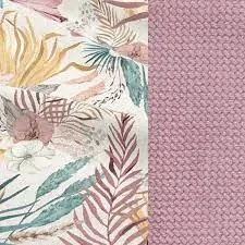 La Millou Zavinovací deka do autosedačky Boho Palms Light/Velvet French Lavender