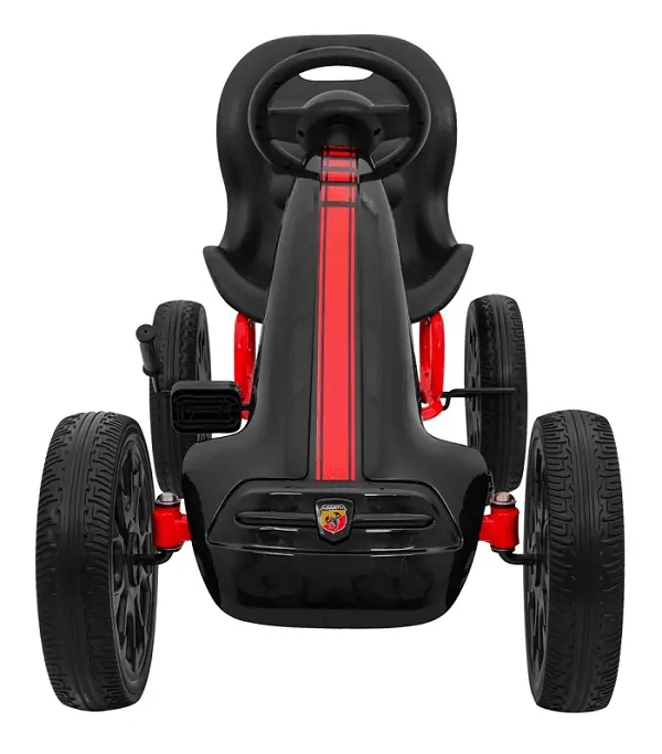 Šlapací motokára Abarth, nosnost 30 kg