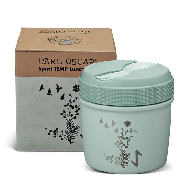 Carl Oscar Termoska na jídlo TEMP LunchJar Spirit 0,5 l - Green/Harmony