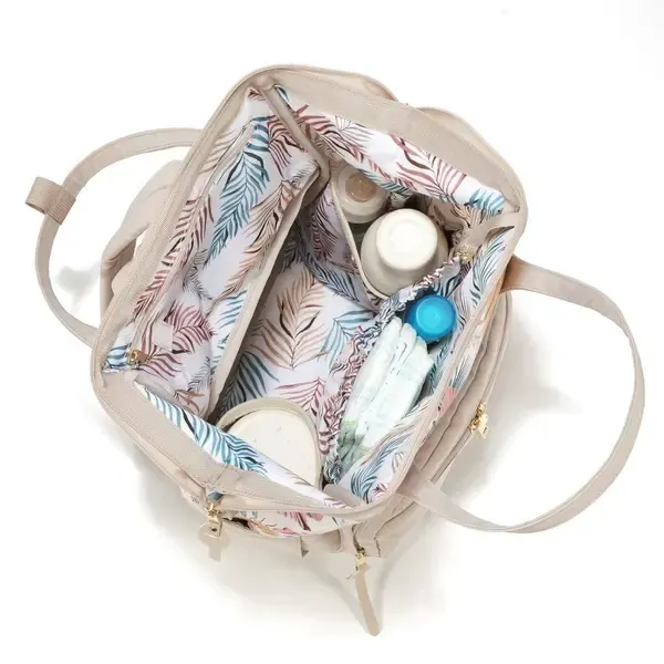 La Millou Multifunkční batoh Dolce Vita - Boho Palms Light