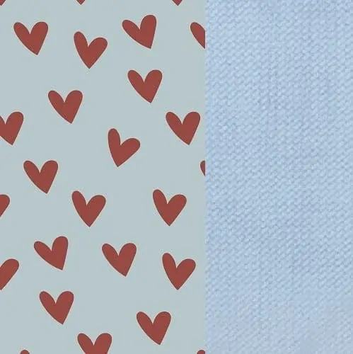 La Millou Zavinovací deka do autosedačky Heartbeat Blue