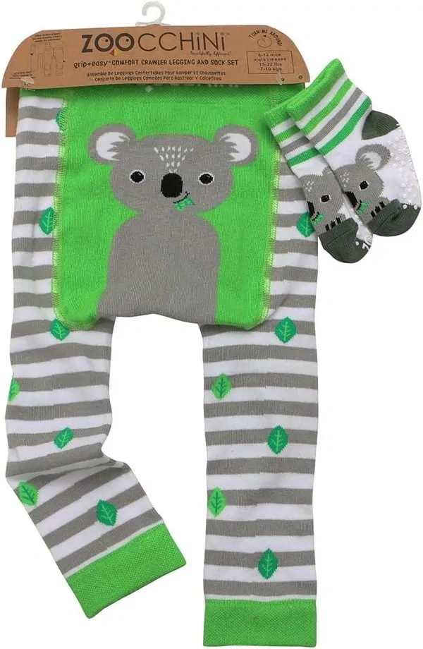 Zoocchini Legíny a ponožky - Koala, 6-12 měsíců
