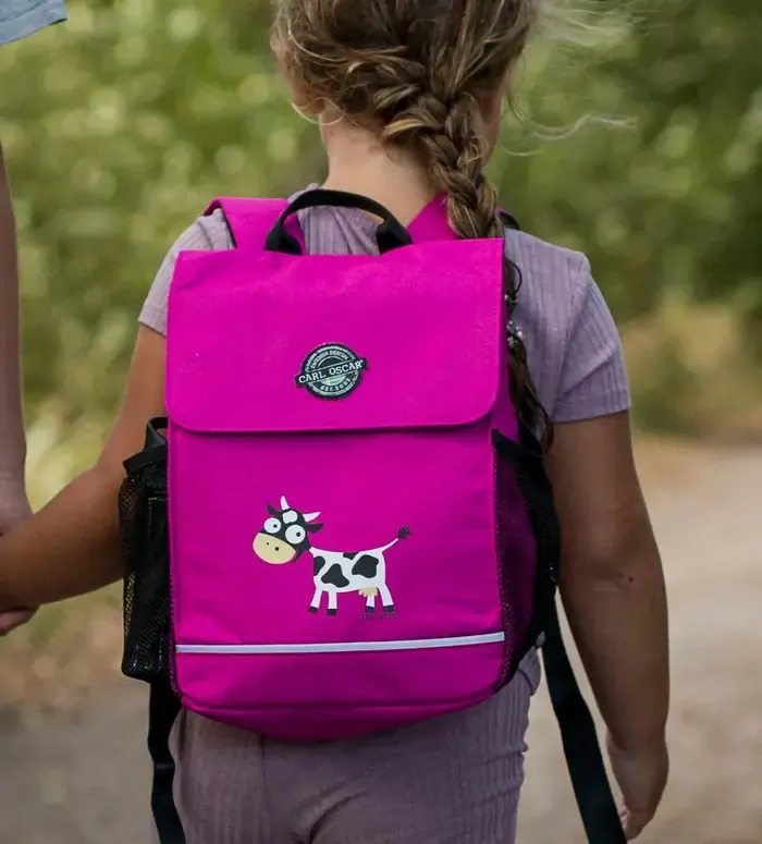 Carl Oscar Dětský batoh Pack n´Snap Backpack 8L - Lime