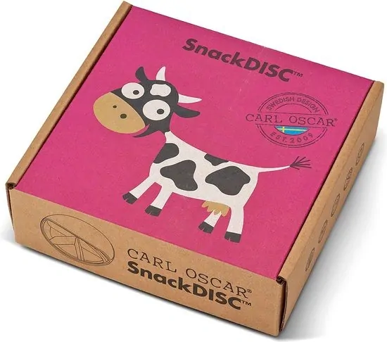 Carl Oscar Svačinový box Snack Disc - Purple