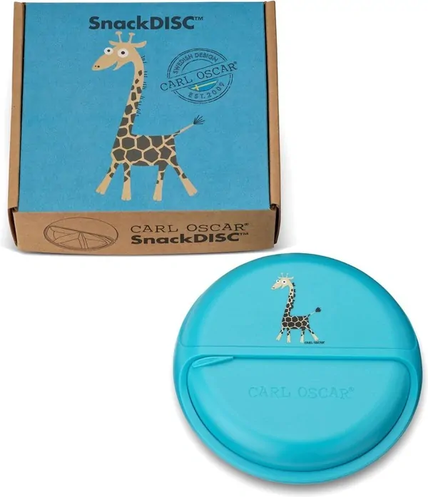 Carl Oscar Svačinový box Snack Disc - Turquoise