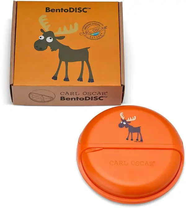 Carl Oscar Svačinový box Bento Disc - Orange