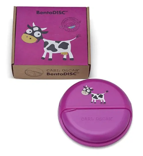 Carl Oscar Svačinový box Bento Disc - Purple