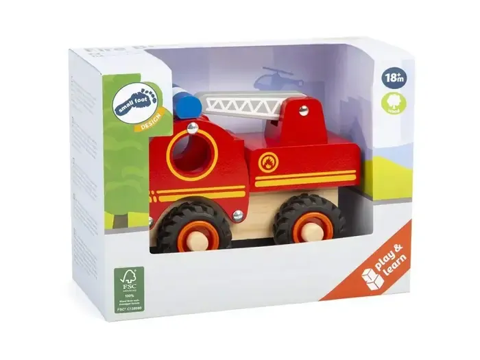 Legler - Dřevěné hasičské auto